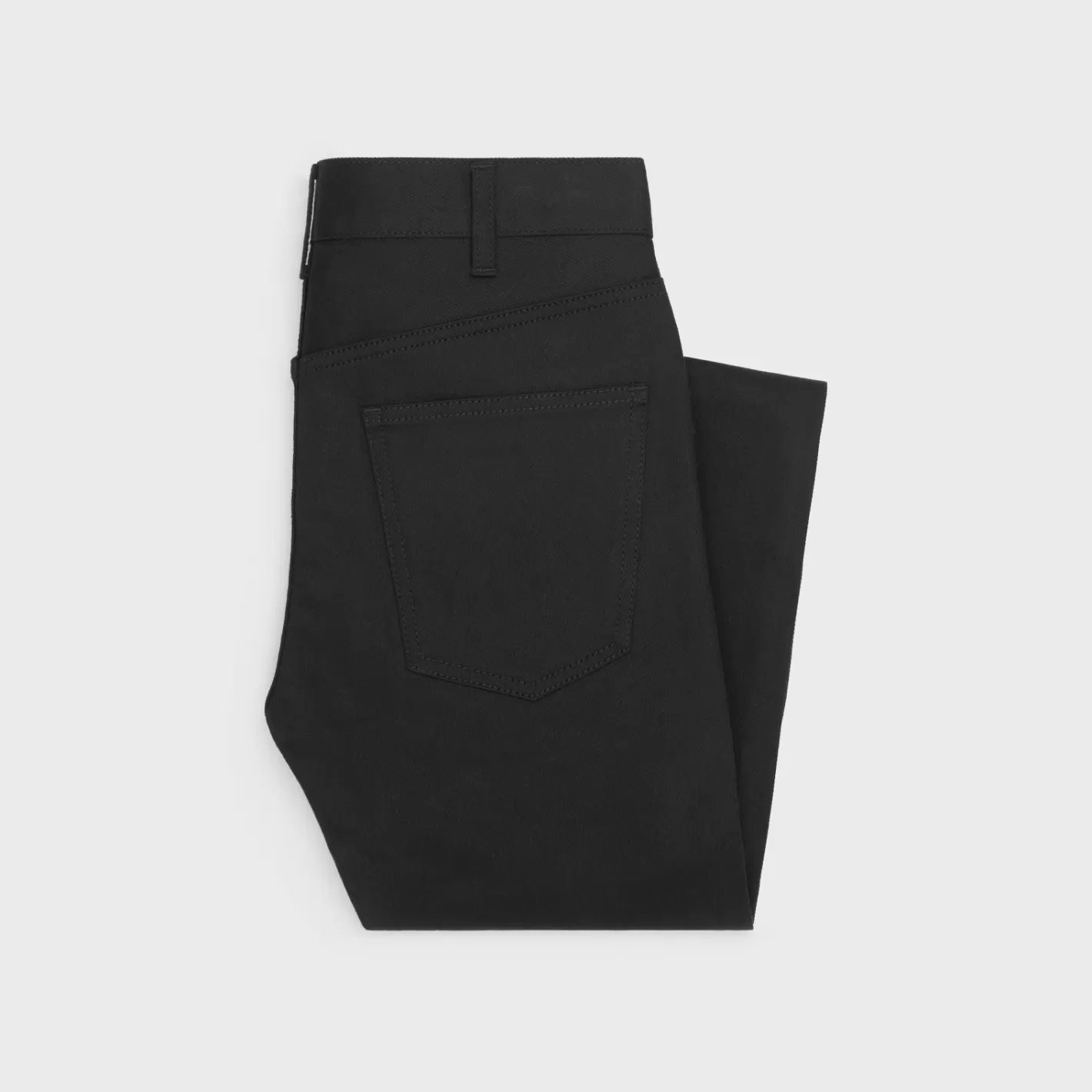 Hot CELINE skinny jeans in vintage pure black denim VINTAGEPUREBLACK